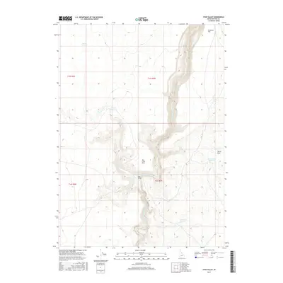 2017 Map of Star Valley, 2017 Print