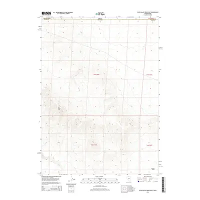 2014 Map of Star Valley Ridge East, 2014 Print