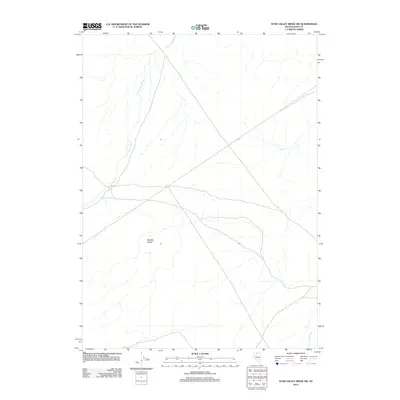 2012 Map of Star Valley Ridge SW, 2012 Print
