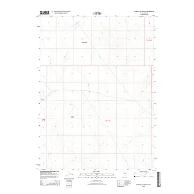 2015 Map of Star Valley Ridge SW, 2015 Print