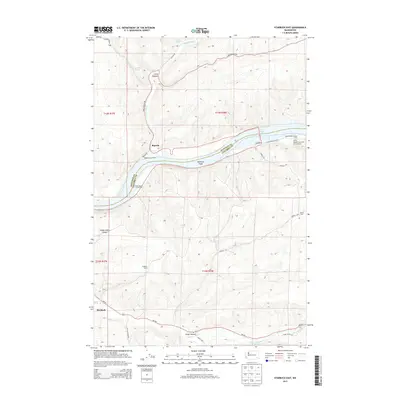 2013 Map of Starbuck East, 2013 Print
