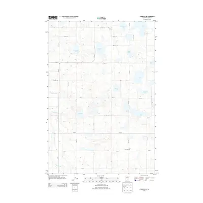 2013 Map of Starbuck NW, 2013 Print