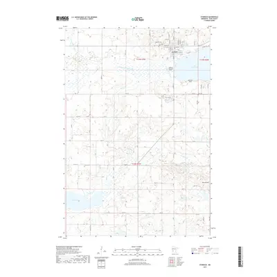 2019 Map of Starbuck, 2019 Print