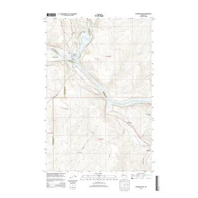 2013 Map of Starbuck West, 2013 Print