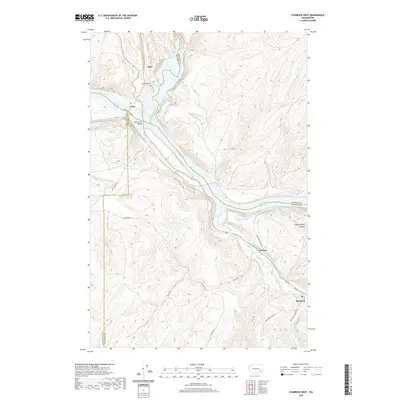 2020 Map of Starbuck West, 2020 Print