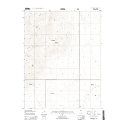 2014 Map of Stargo Creek, 2014 Print
