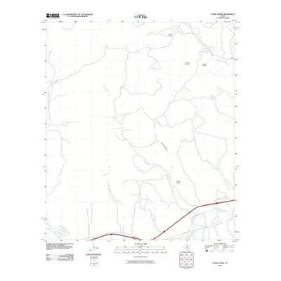 2010 Map of Stark Creek, 2010 Print