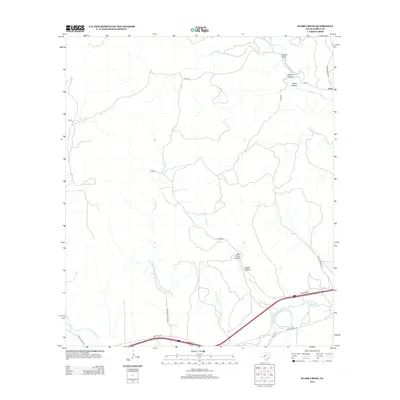 2012 Map of Stark Creek, 2012 Print