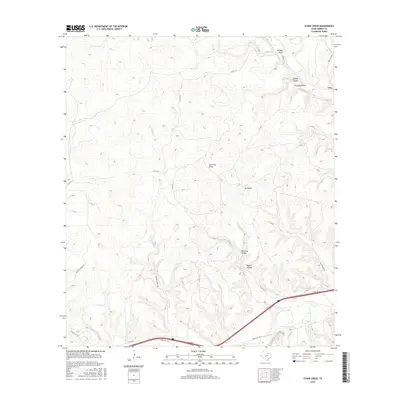 2016 Map of Stark Creek, 2016 Print