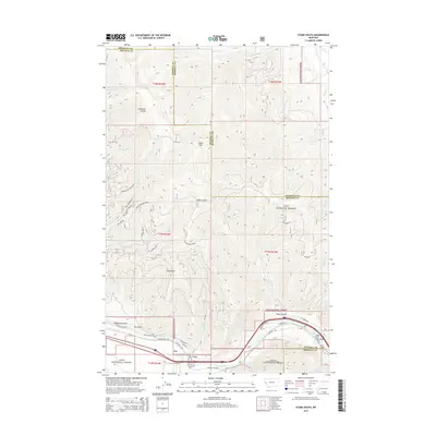 2014 Map of Stark South, 2014 Print