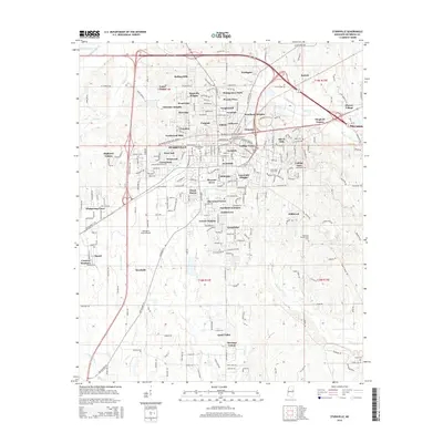 2015 Map of Starkville, 2015 Print