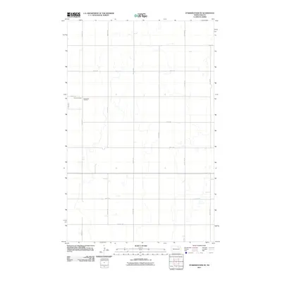 2011 Map of Starkweather NE, 2011 Print