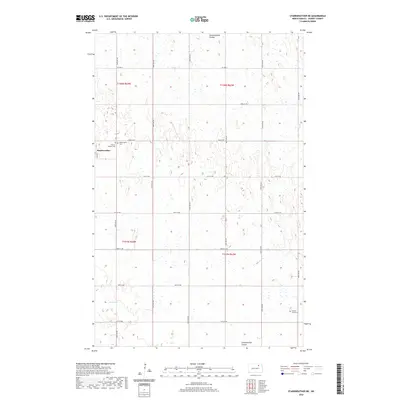 2020 Map of Starkweather NE, 2020 Print