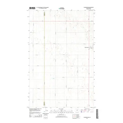 2014 Map of Starkweather, 2014 Print