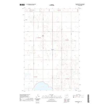 2020 Map of Starkweather SE, 2020 Print