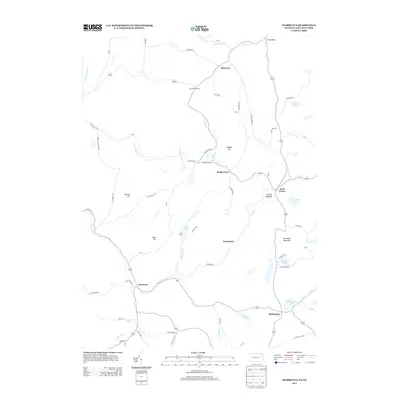 2013 Map of Starrucca, 2013 Print