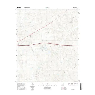 2016 Map of Starrville, 2016 Print