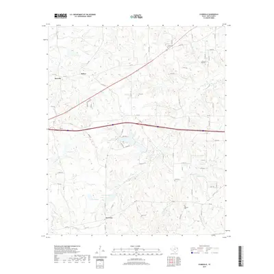 2019 Map of Starrville, 2019 Print