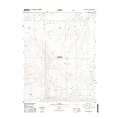 2016 Map of Starvation Point, 2016 Print