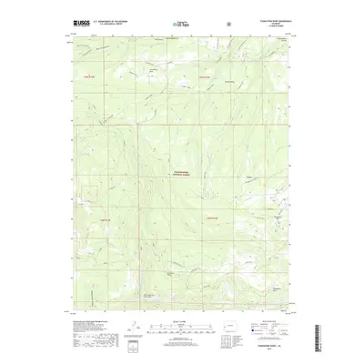 2019 Map of Starvation Point, 2019 Print
