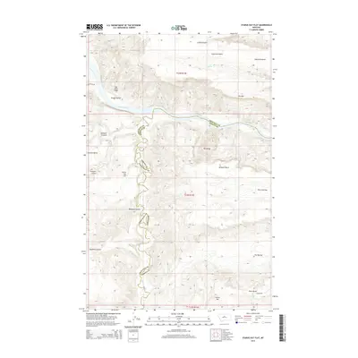 2014 Map of Starve Out Flat, 2014 Print
