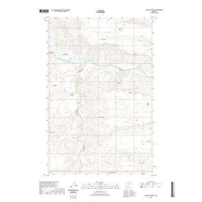 2020 Map of Starve Out Flat, 2020 Print