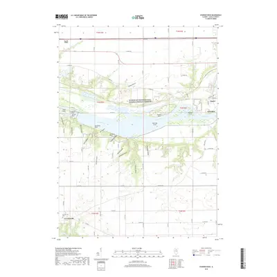 2018 Map of Starved Rock, 2018 Print