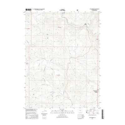 2016 Map of State Bridge, 2016 Print