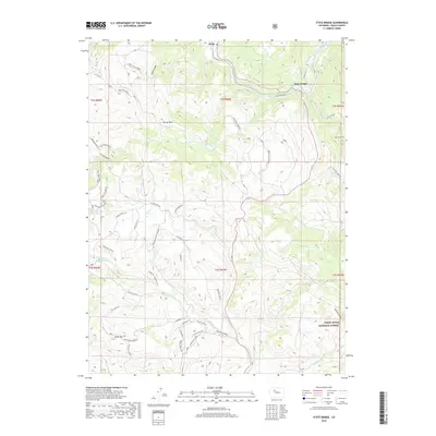 2019 Map of State Bridge, 2019 Print