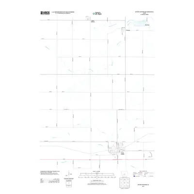 2013 Map of State Center, 2013 Print