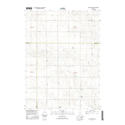 2015 Map of State Center NW, 2015 Print