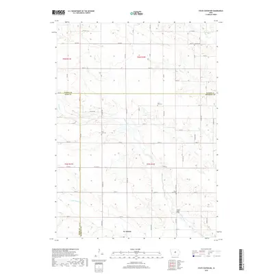 2018 Map of State Center NW, 2018 Print