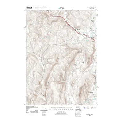 2011 Map of State Line, 2011 Print