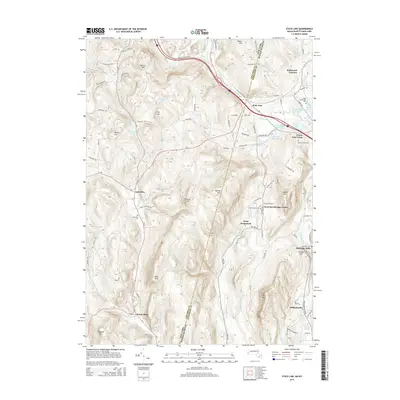 2015 Map of State Line, 2015 Print