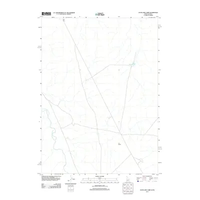 2012 Map of State Line Camp, 2012 Print