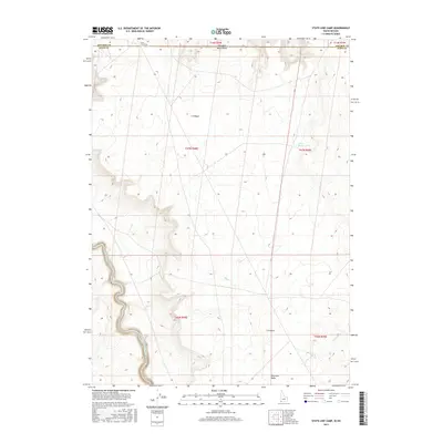 2017 Map of State Line Camp, 2017 Print
