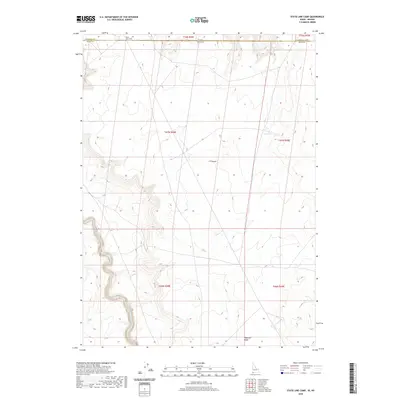 2020 Map of State Line Camp, 2020 Print