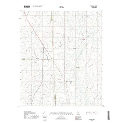 2018 Map of State Line, 2018 Print