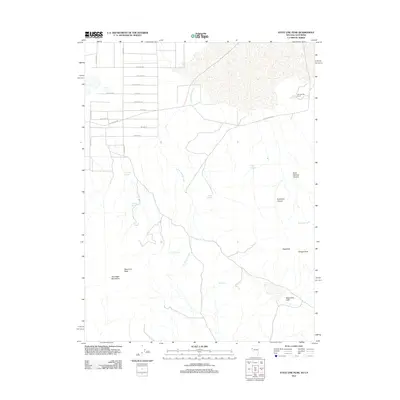 2011 Map of State Line Peak, 2011 Print