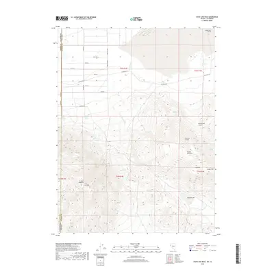 2018 Map of State Line Peak, 2018 Print