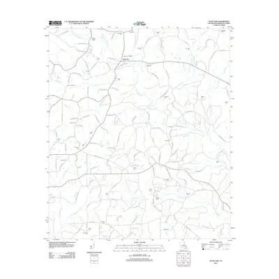2012 Map of State Line, 2012 Print
