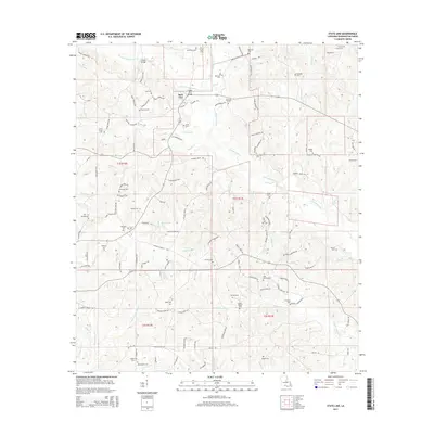 2015 Map of State Line, 2015 Print