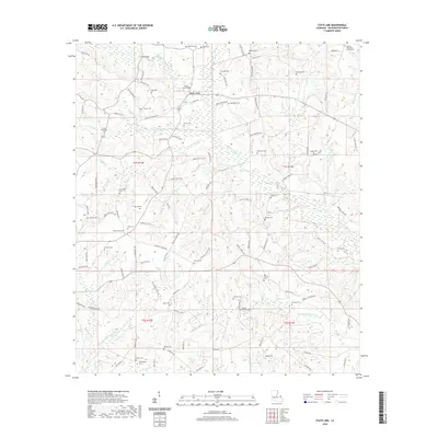 2020 Map of State Line, 2020 Print