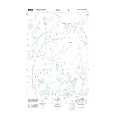 2011 Map of Stateline Lake, 2011 Print