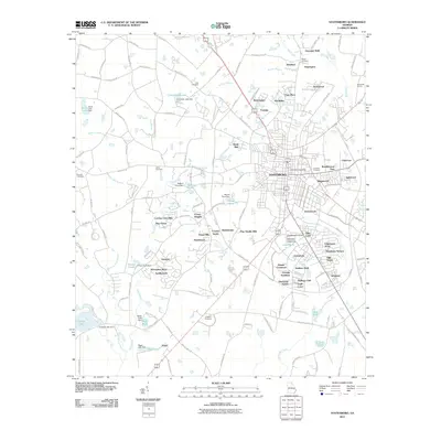 2011 Map of Statesboro, 2011 Print
