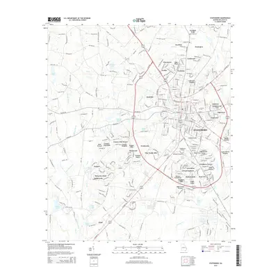 2014 Map of Statesboro, 2014 Print