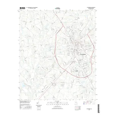 2017 Map of Statesboro, 2017 Print