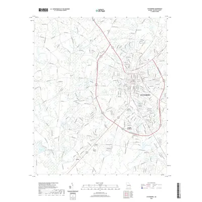 2020 Map of Statesboro, 2020 Print