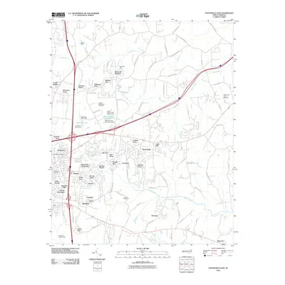 2010 Map of Statesville East, 2010 Print
