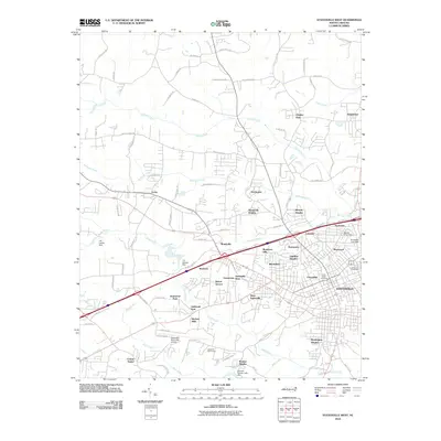2010 Map of Statesville West, 2010 Print
